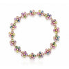 Meadow Flower Sapphire Tennis Bracelet 14K