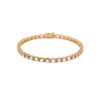 Meadow Multicolor Sapphire Tennis Bracelet 14K