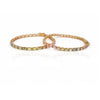 Meadow Multicolor Sapphire Tennis Bracelet 14K