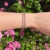 Meadow Multicolor Sapphire Tennis Bracelet 14K