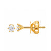 Mini Diamond Stud Earring 14K