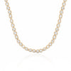 Multishape Bezel Lab Diamond Tennis Necklace 14K