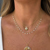 Dylan Dot Diamond Necklace 14K