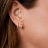 Perfect Diamond Huggie 14K