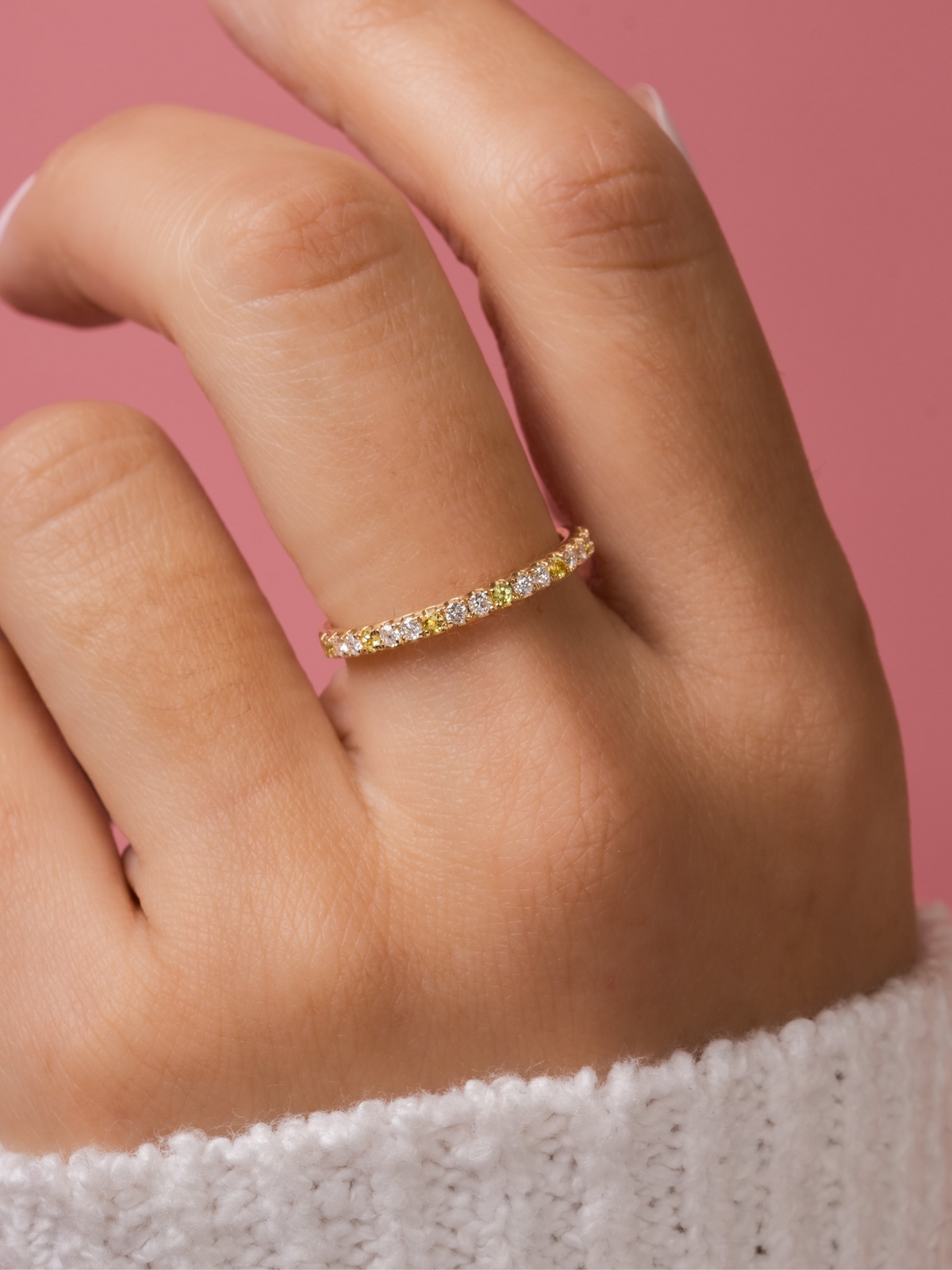 Birthstone Ring - August Peridot 14K