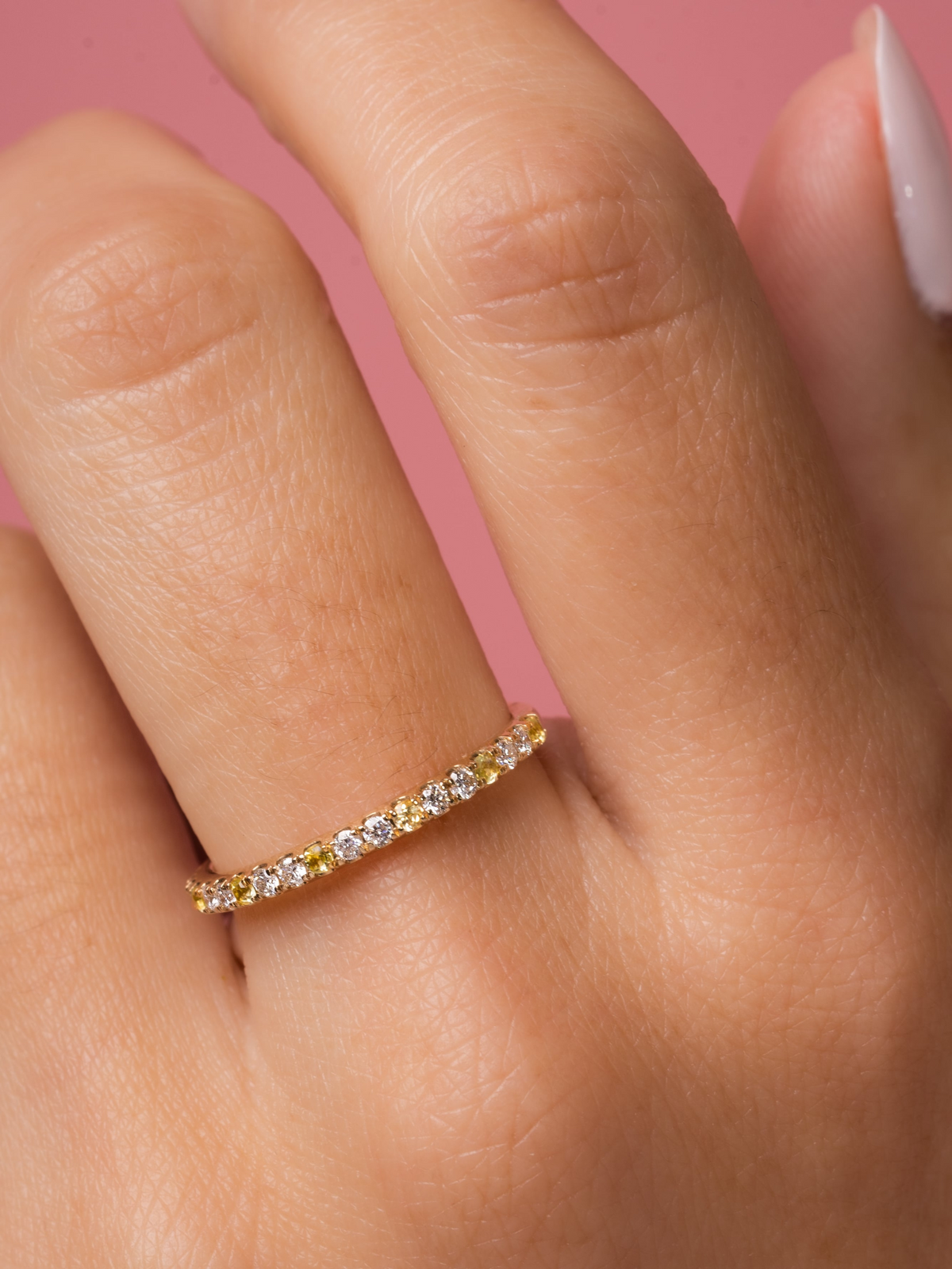 Birthstone Ring - August Peridot 14K