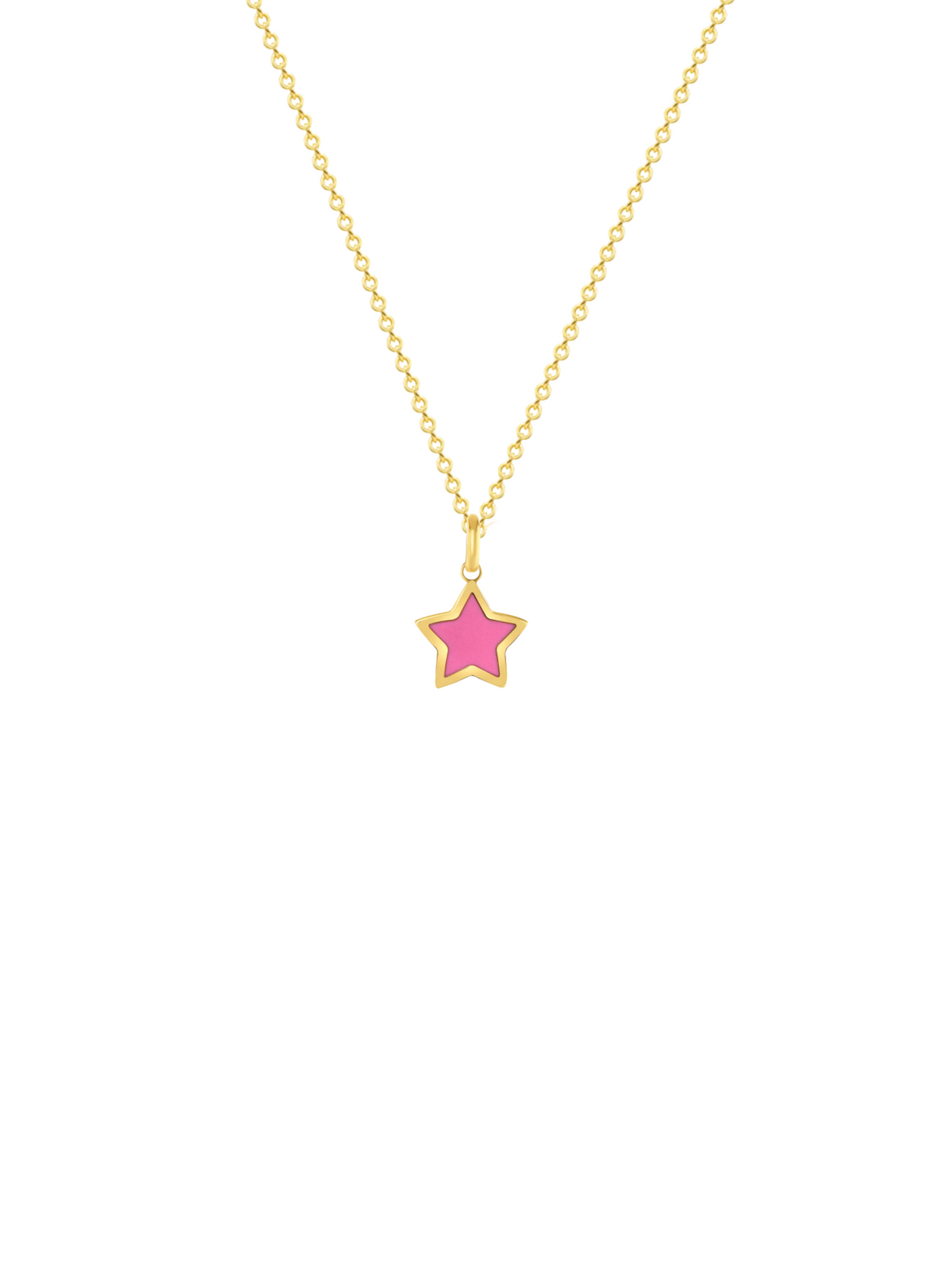 Sophie Star Charm Necklace 14K