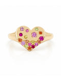 Image of: Poppy Pinky Ring 14K