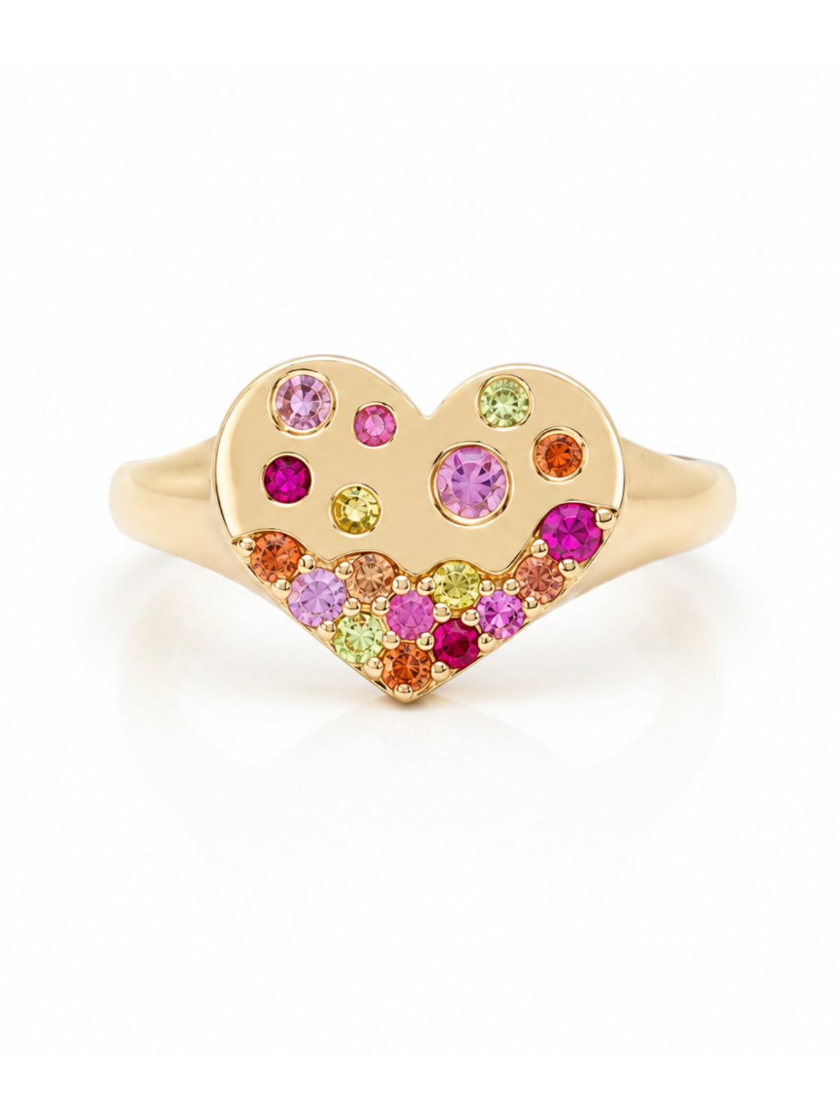 Poppy Pinky Ring 14K