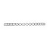 Lab Diamond Bezel Tennis Bracelets 14K
