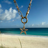 Starfish Pendant 14K