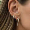 Summer Spike Huggie Earrings