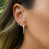 Summer Spike Huggie Earrings