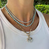 Sunrise Diamond Pendant Necklace 14K