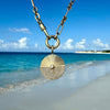 Sunrise Diamond Pendant Necklace 14K