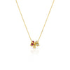Sweetheart Trio Rhondelle CZ Necklace