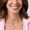 Trio Diamond Layering Necklace 14K