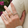 Tatum Triple Stack Diamond Ring 14K