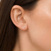 Teeny Diamond Stud Earring 14K