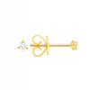 Teeny Diamond Stud Earring 14K