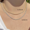 Graduated Diamond Tennis Necklace 14K - Eternity