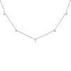 Trio Diamond Layering Necklace 14K