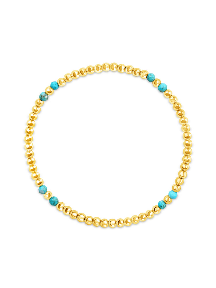 Anna Turquoise Stretch Bracelet