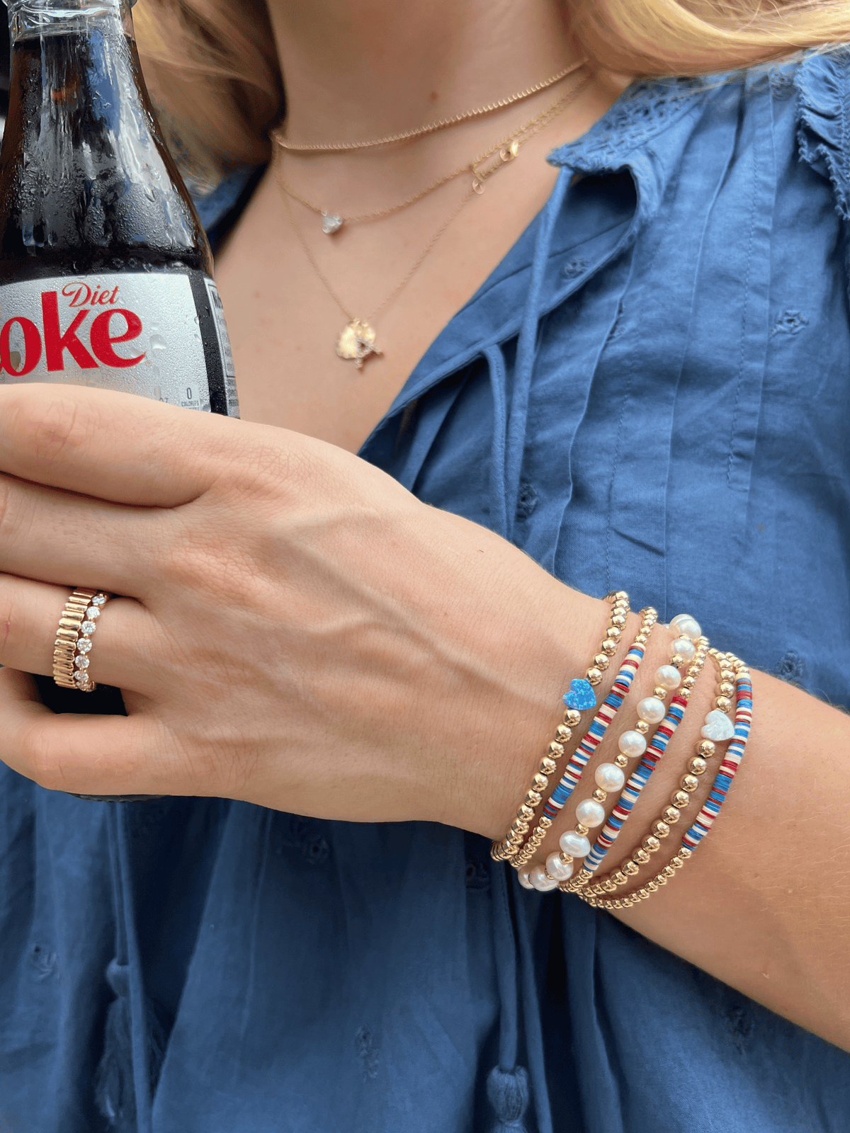 USA Stretch Bracelet