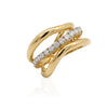 Winnie Wave Diamond Ring 14K