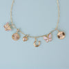 Dawn Diamond Disc Charm 14K
