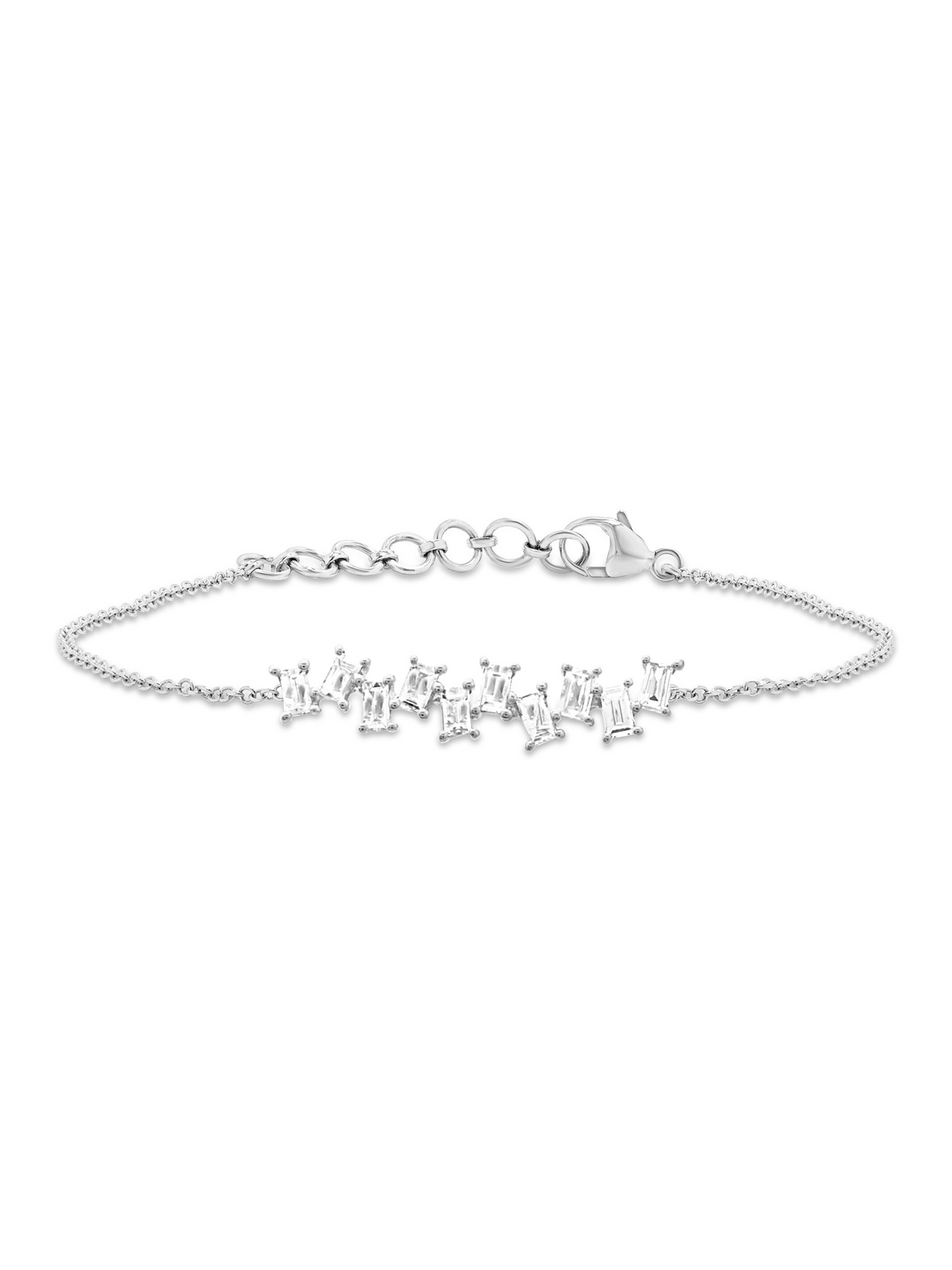 Paris Baguette Bracelet 14K