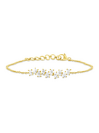 Paris Baguette Bracelet 14K