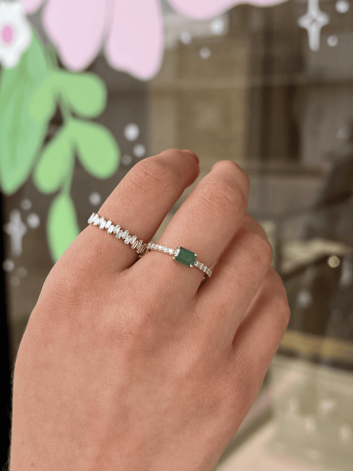 Paris Diamond Ring 14K