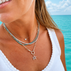 Starfish Pendant 14K