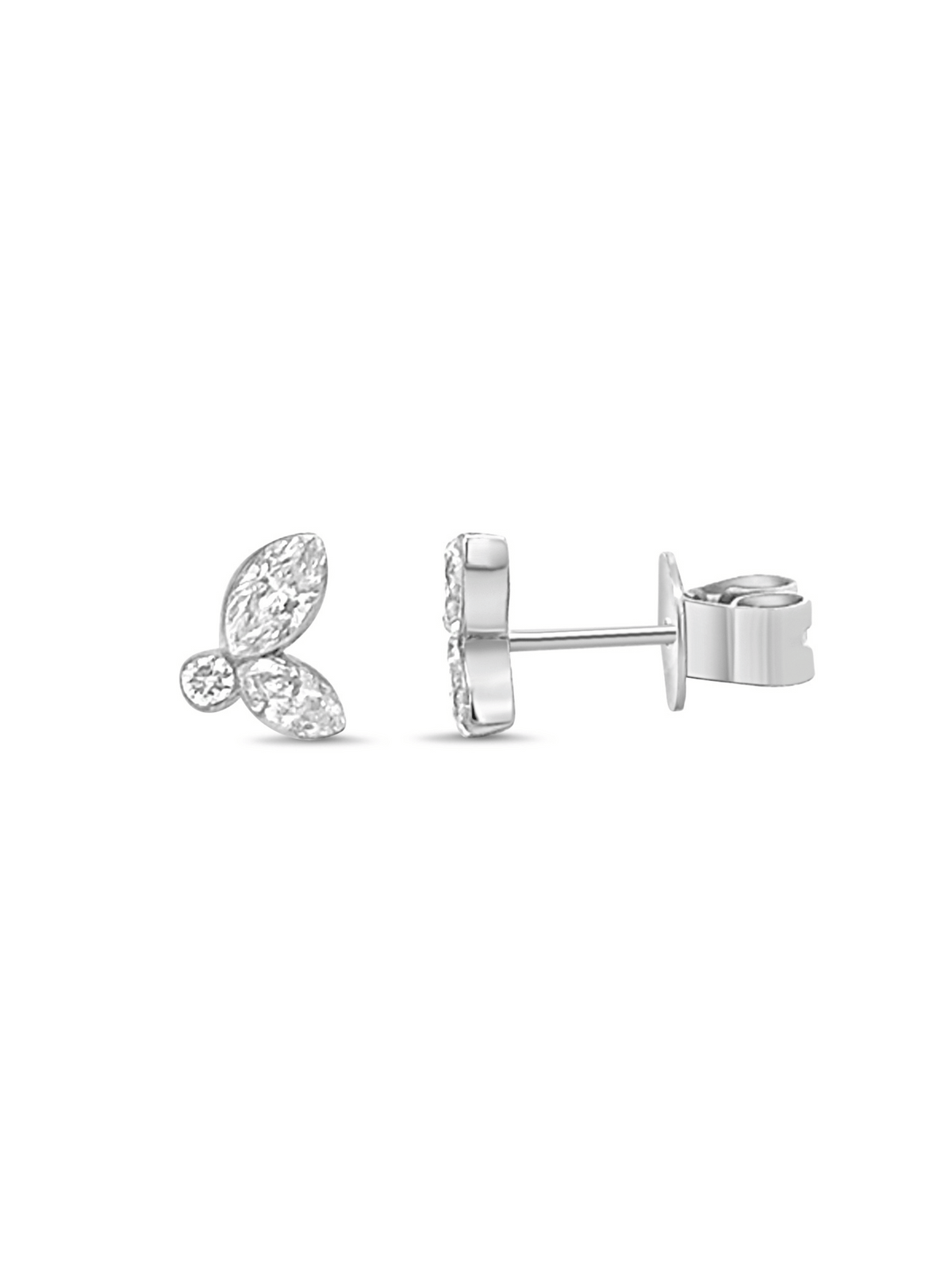 Baby Bee Diamond Stud Earrings 18K