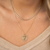 Bryn Endless Bezel Necklace 14K