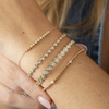 Bryn Bezel Tennis Bracelet 14K