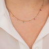 The Birthstone Necklace 14K
