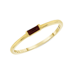 Bitsy Birthstone Ring - January Garnet 14K - LeMel