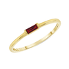 Bitsy Birthstone Ring - July Ruby 14K - LeMel