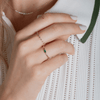 Bitsy Birthstone Ring - May Emerald 14K - LeMel