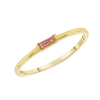 Bitsy Birthstone Ring - October Pink Tourmaline 14K - LeMel