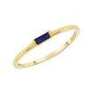 Bitsy Birthstone Ring - September Blue Sapphire 14K - LeMel