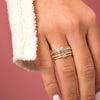 Bitsy Pear Stack Ring 14K - LeMel