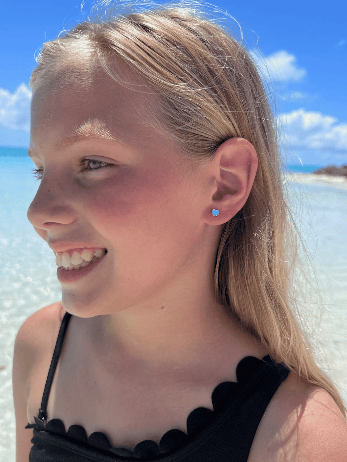 Kid Essential Heart Earring Set