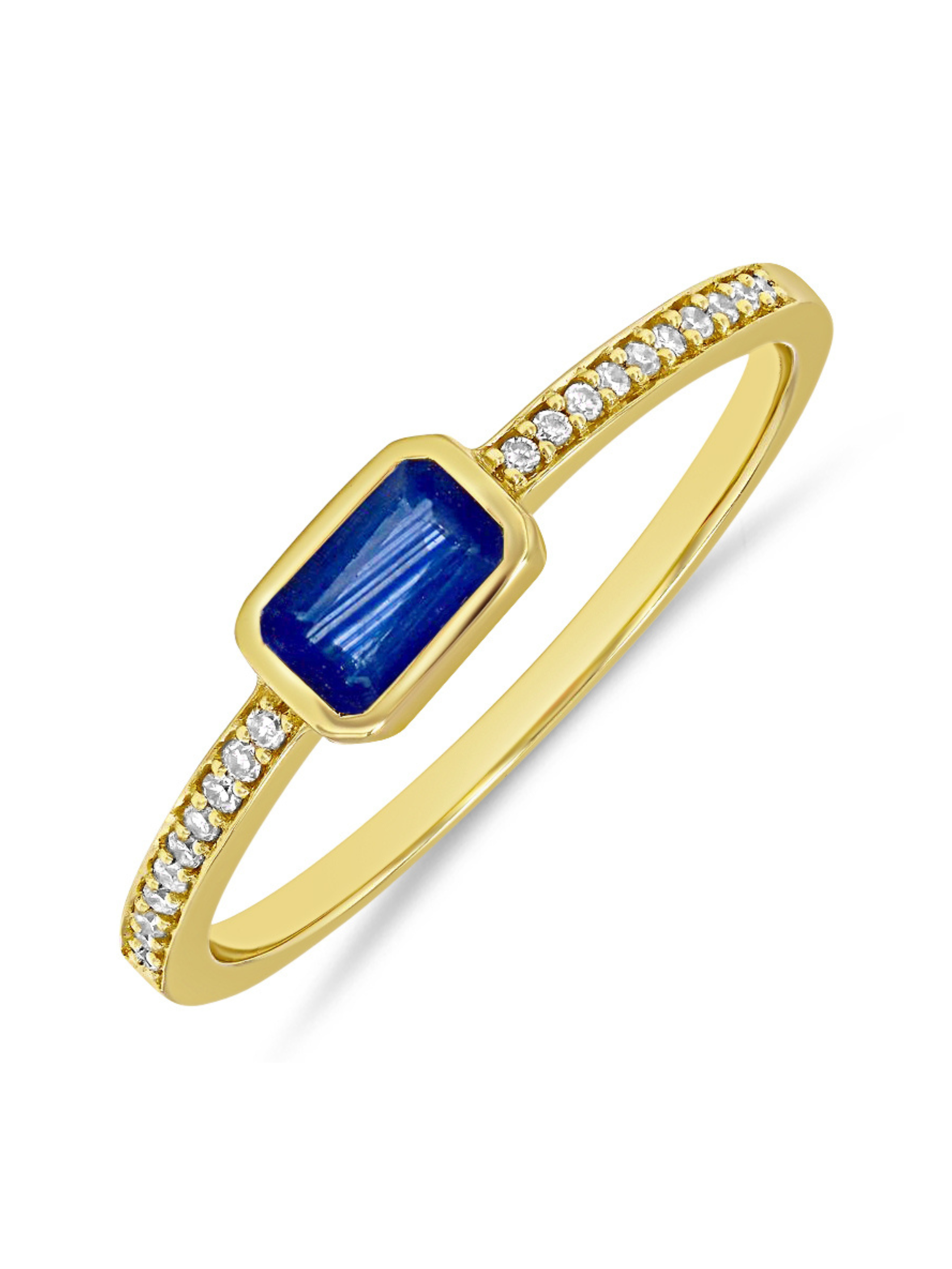 Madeline Ring - Blue Sapphire 14K