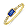 Madeline Ring - Blue Sapphire 14K