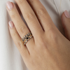 Prism Gemstone Ring 14K