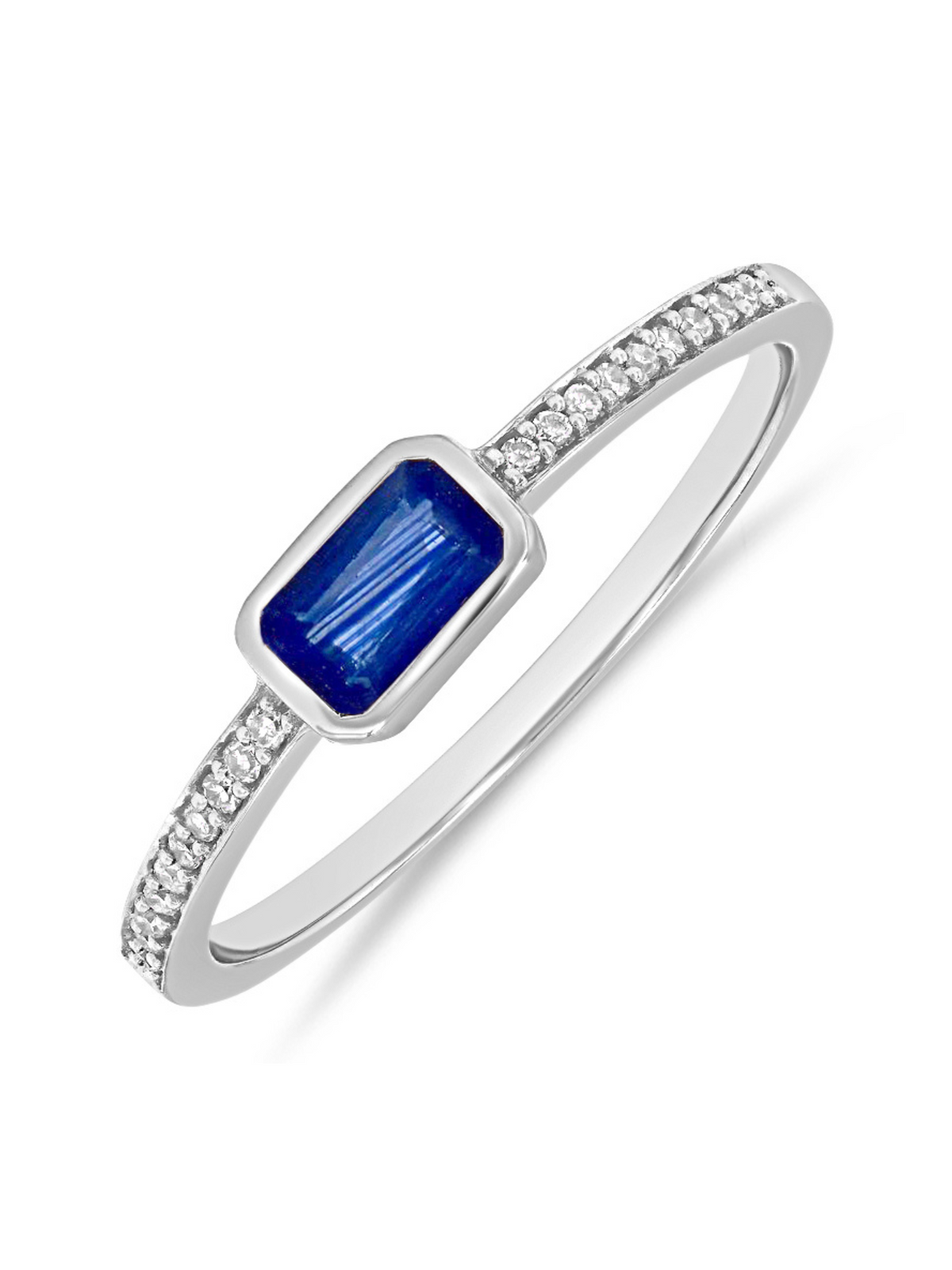 Madeline Ring - Blue Sapphire 14K