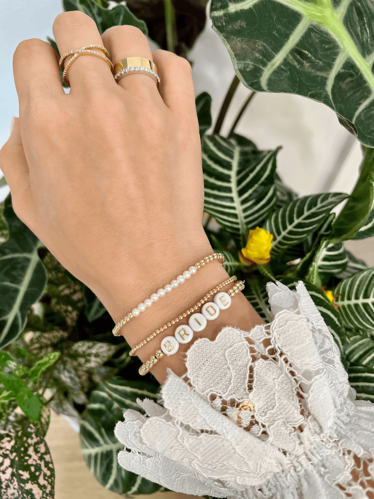 Custom Name Everyday Stretch Bracelet